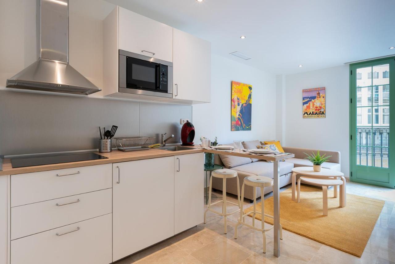 מאלגה Apartamentos Miraflores מראה חיצוני תמונה