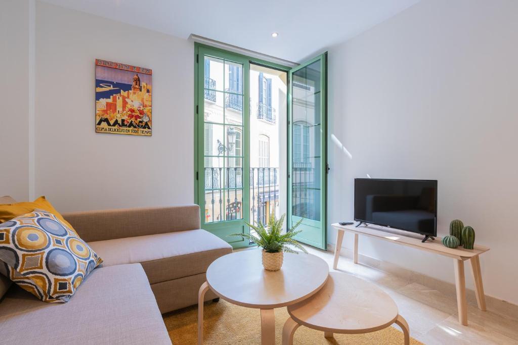 מאלגה Apartamentos Miraflores מראה חיצוני תמונה